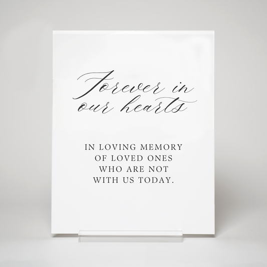 Classic | Memorial Sign I