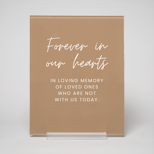 Boho | Memorial Sign I
