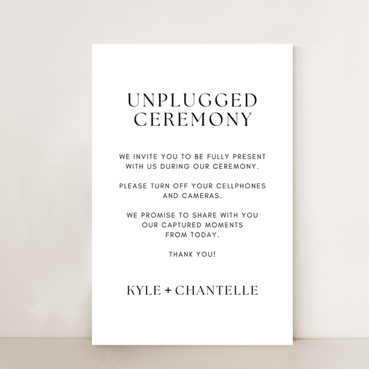 Modern | Unplugged Ceremony