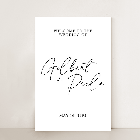 Chic | Welcome Sign