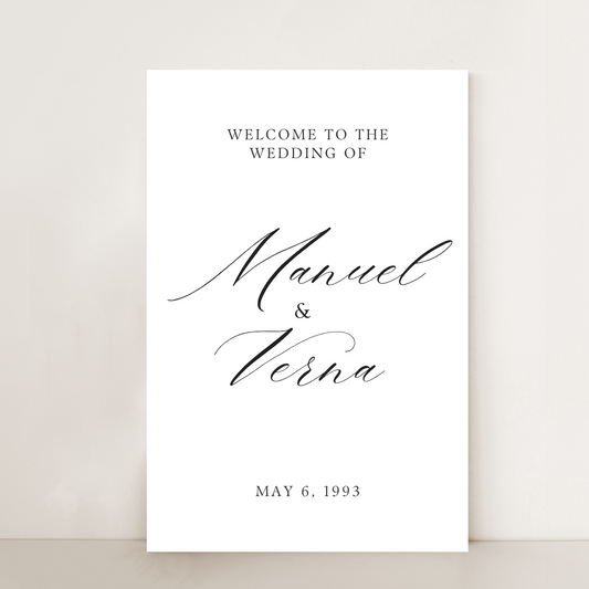 Classic | Welcome Sign