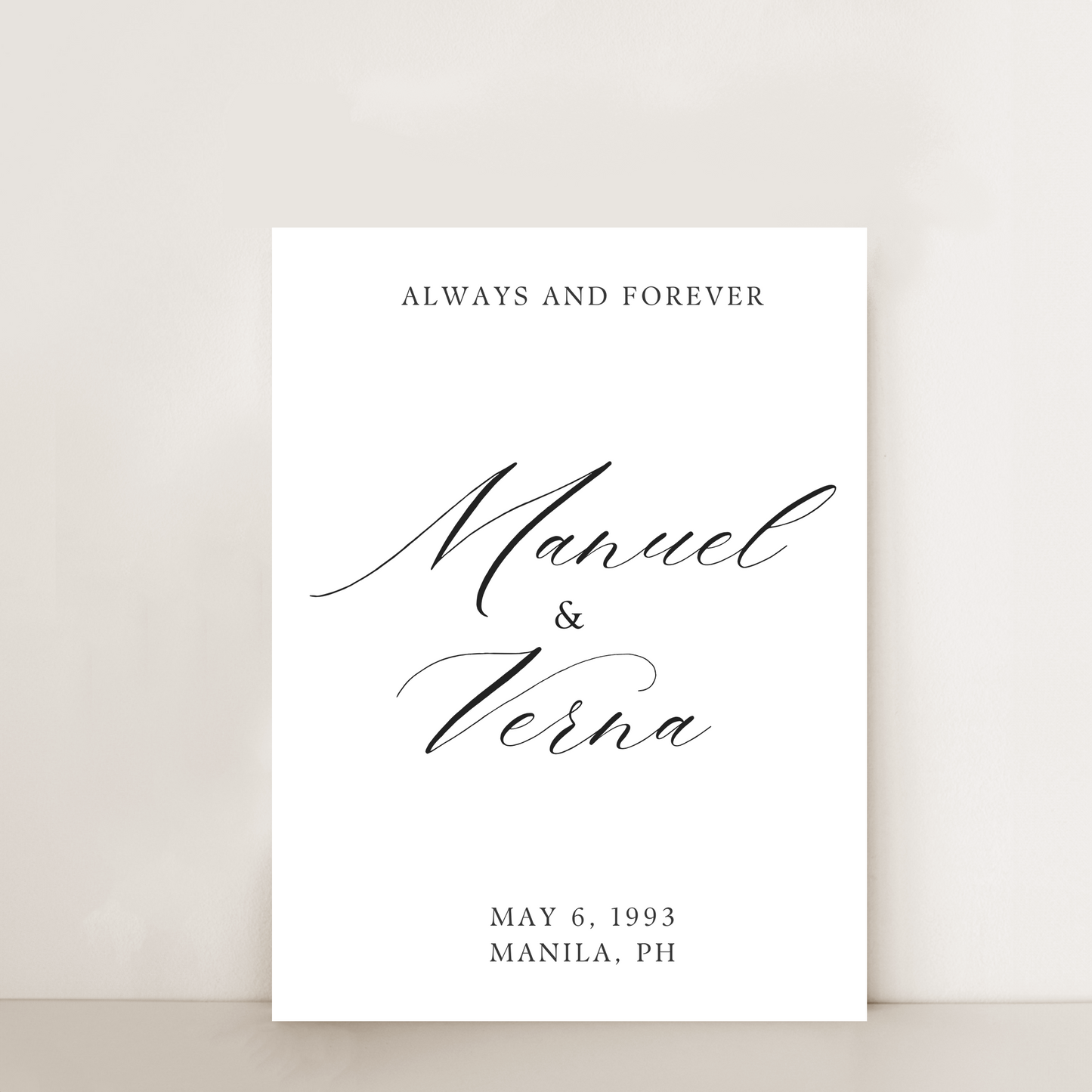 Classic | Welcome Sign