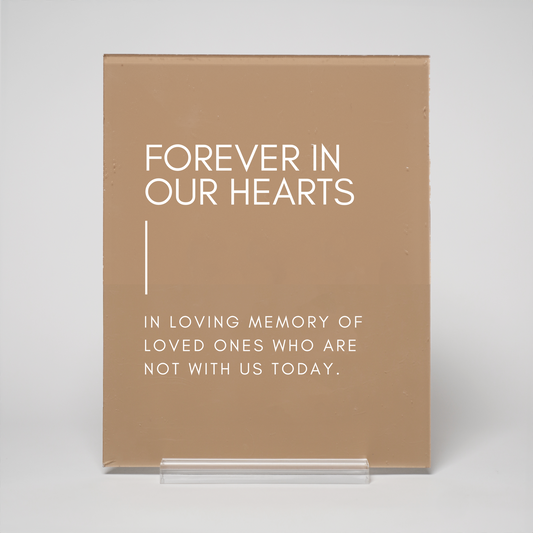 Minimal | Memorial Sign I